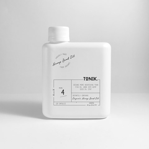 Tonik #4 - Organic Hemp Seed Oil