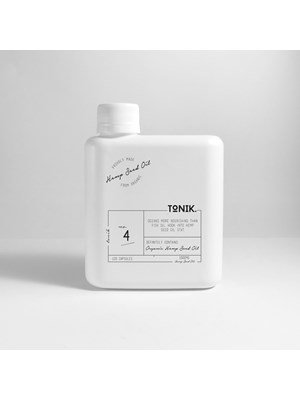 Tonik #4 Organic Hemp Seed Oil