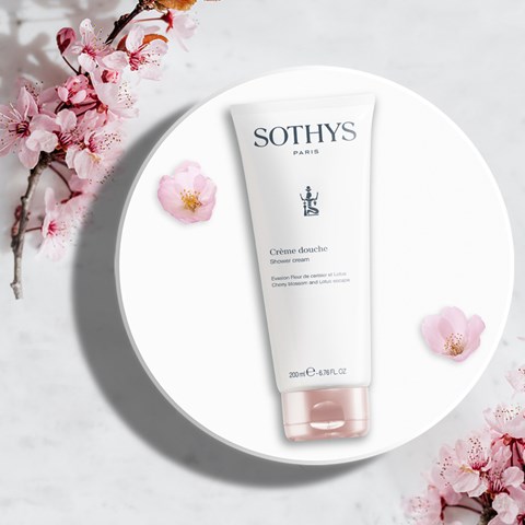 Sothys BODY Shower cream - Cherry blossom and Lotus escape